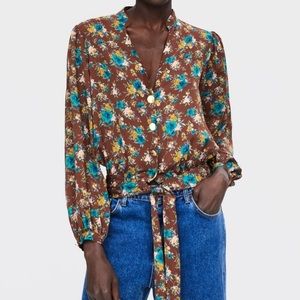 Floral blouse